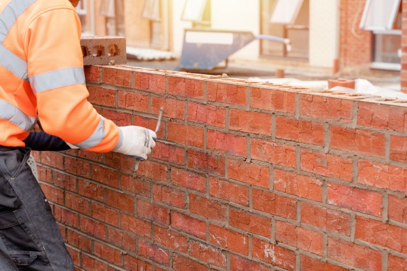 Brick Wall Installation in West Hartford, CT