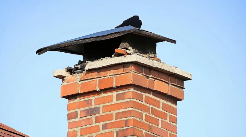 Fireplace Chimney Cap Repair