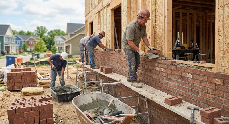 Interior Masonry Installation in Cleveland, OH